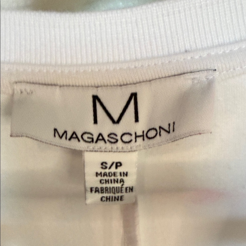 Magaschoni Sleeveless Maxi Dress in Soft White - Picture 3 of 4
